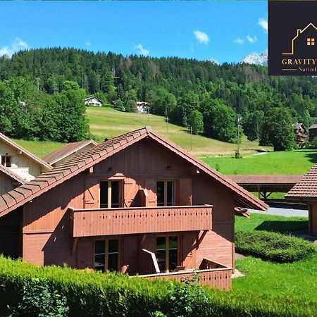 Chalet Duplex Mont-Saxonnex "Le Jarbay " Exterior foto