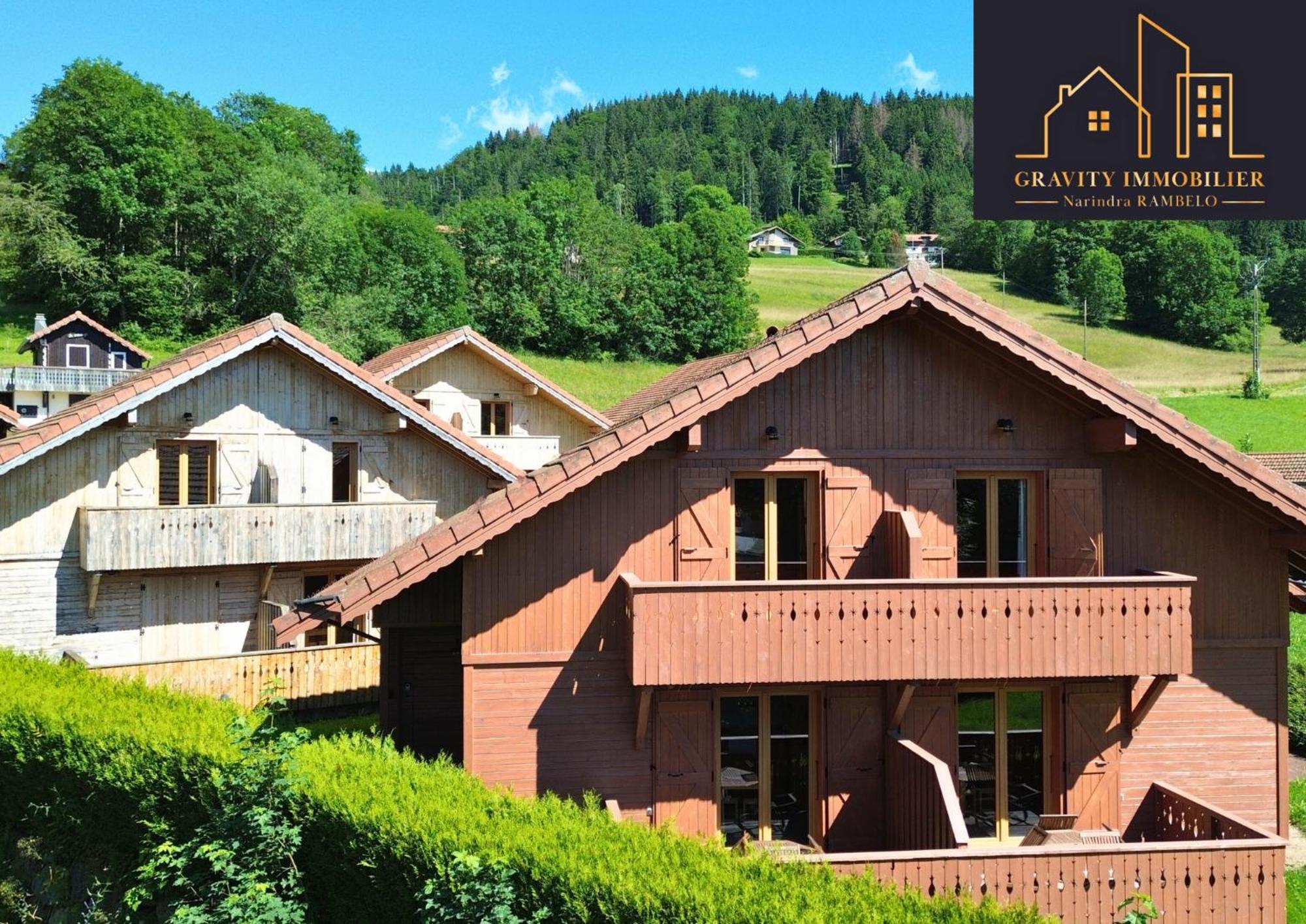 Chalet Duplex Mont-Saxonnex "Le Jarbay " Exterior foto