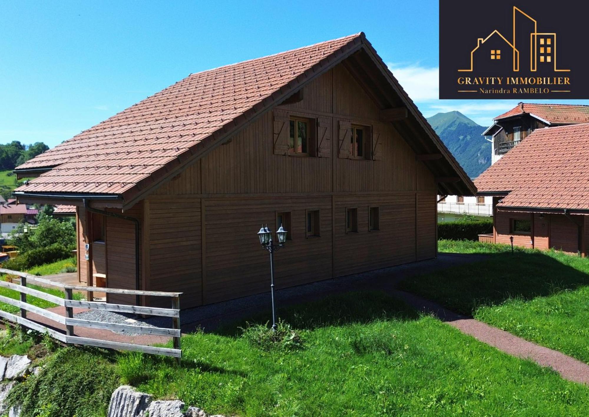 Chalet Duplex Mont-Saxonnex "Le Jarbay " Exterior foto